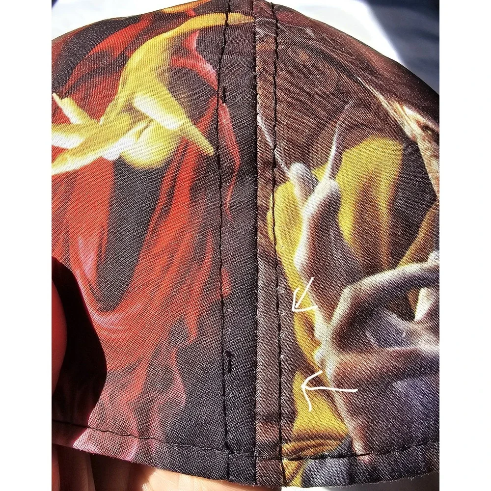 Rare ICP Insane Clown Posse 2011 Fitted L/XL Dark Carnival Hat/Cap Preowned